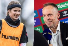 Junge tilbage på landsholdet: Genforenet med Michelsen efter 20 år