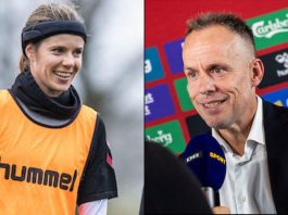 Junge tilbage på landsholdet: Genforenet med Michelsen efter 20 år