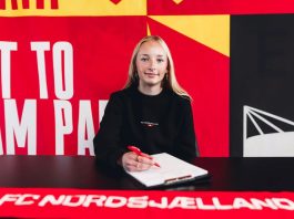 15-årige Caroline får kontrakt i FC Nordsjælland