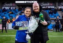 Mille Gejl og Nadia Nadim hædret internt i HB Køge