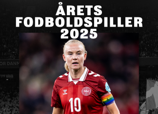 Pernille Harder kåret som Årets Fodboldspiller 2025