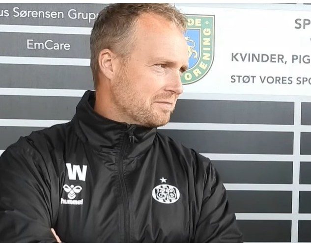 Søren Werner Jensen - cheftræner Esbjerg fB