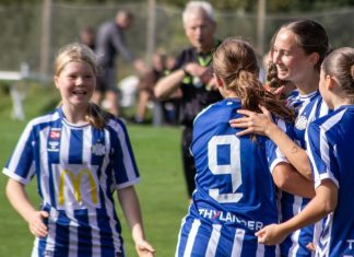 Esbjergs U16 piger vil kæmpe med om toppen i U16 Pige-Divisionen