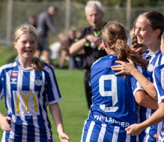 Esbjergs U16 piger vil kæmpe med om toppen i U16 Pige-Divisionen