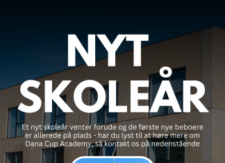 Dana Cup Academy gør klar til et nyt skoleår – og er allerede i gang med at fylde værelserne