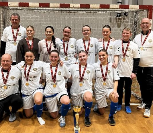 Middelfarts kvinder fynsmestre i futsal for 9. gang
