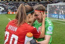 Landsholdskeeper tilbage i aktion for klubholdet efter langvarig skade