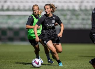 Landsholdet: Emma Færge er positiv omkring konkurrencen i bagkæden