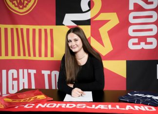 FC Nordsjælland skriver kontrakt med Moa Cederström