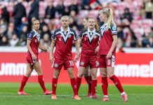 Stine Ballisager og Pernille Harder er tyske mestre fire runder før tid