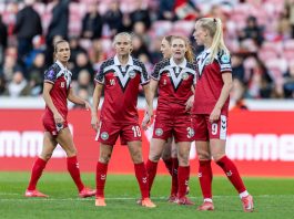 Stine Ballisager og Pernille Harder er tyske mestre fire runder før tid