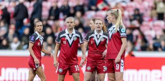 Stine Ballisager og Pernille Harder er tyske mestre fire runder før tid