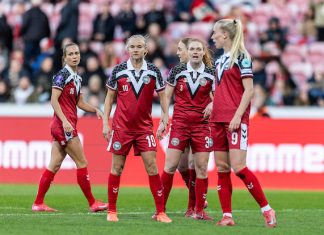 Stine Ballisager og Pernille Harder er tyske mestre fire runder før tid