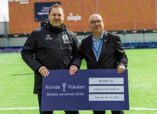 Kvindeserie Vest-klub belønnes med 10.000 kroner efter pokaleventyr