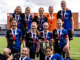 HB Køges U13-piger sikrede sig pokaltitlen med storsejr