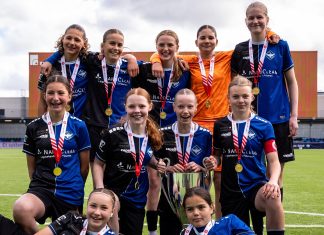 HB Køges U13-piger sikrede sig pokaltitlen med storsejr