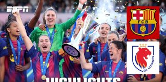 FC Barcelona udspiller Lyon og vinder årets Champions League