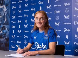Karen Holmgaard forlænger med Everton og giver status på genoptræning