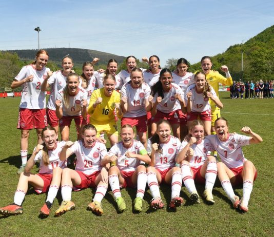 U17-landshshold sluttede stærkt af med storsejr over Norge