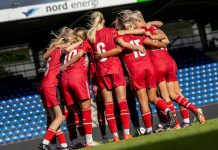 U16-landsholdet besejrer Schweiz på ny efter vild målfelst