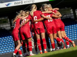 U16-landsholdet besejrer Schweiz på ny efter vild målfelst