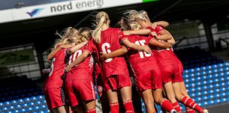 U16-landsholdet besejrer Schweiz på ny efter vild målfelst