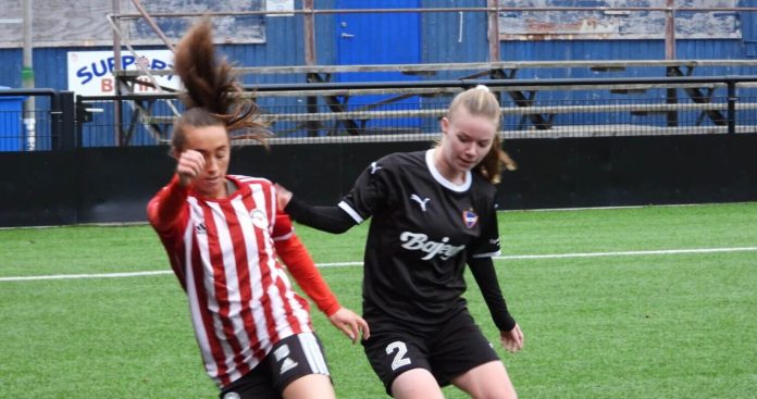 Duel fra kampen Østerbro IF - B. 93