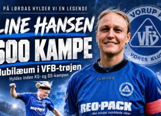51-årige Line Hansen hyldes for 600 kampe – og hun spiller stadig fodbold