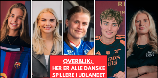 Se hele listen: Antallet af danske spillere i udlandet slår endnu en gang rekord